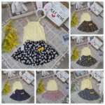 Áo 2 dây cotton bé gái, chất liệu cotton co giãn 4 chiều - Ảnh 7