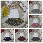 Áo 2 dây cotton bé gái, chất liệu cotton co giãn 4 chiều - Ảnh 5