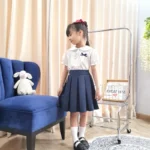 Áo sơ mi bé gái, áo somi trắng nữ học sinh cấp 1, cấp 2 - Ảnh 7