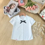 Áo sơ mi bé gái, áo somi trắng nữ học sinh cấp 1, cấp 2 - Ảnh 17