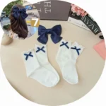 Combo 3 đôi tất trắng mix cùng chân váy - Ảnh 2