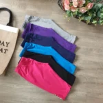 Quần legging bé gái sắc màu, quần cotton lỡ hè xinh - Ảnh 6